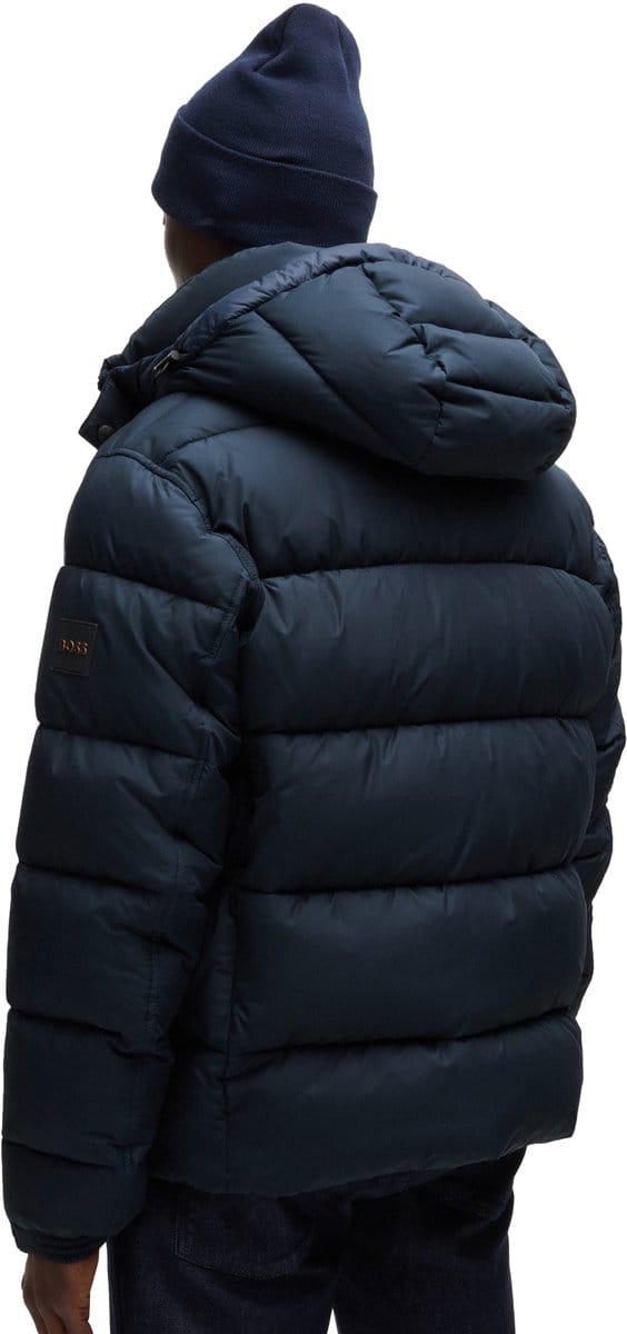 Hugo Boss winterjas donkerblauw
