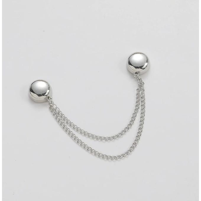Boucle magnétique réglable pour ourlet de pantalon, clip de fixation portable sans couture gray