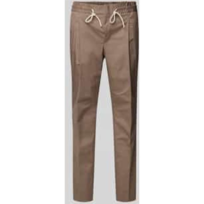 regular fit Smalle broek van katoenmix model 'GETLIN'