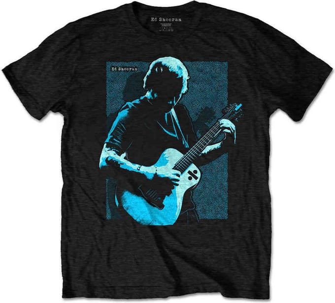 Ed Sheeran - Chords Heren T-shirt - L - Zwart