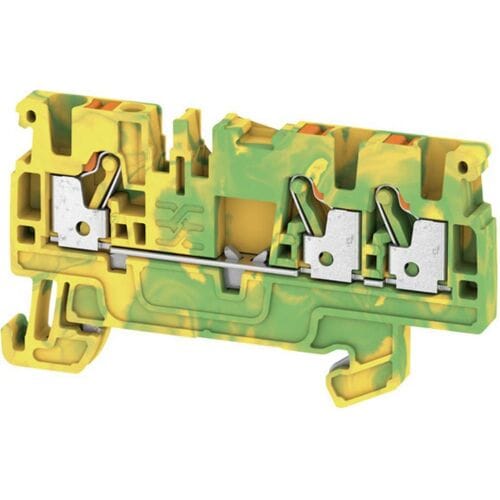 Weidmüller 1521670000 Aardklem 5.1 mm Spanveer Groen, Geel 50 stuk(s)