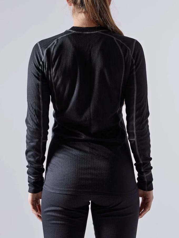 Craft - maat M - Baselayer Set Thermoset Dames - Black/Granite