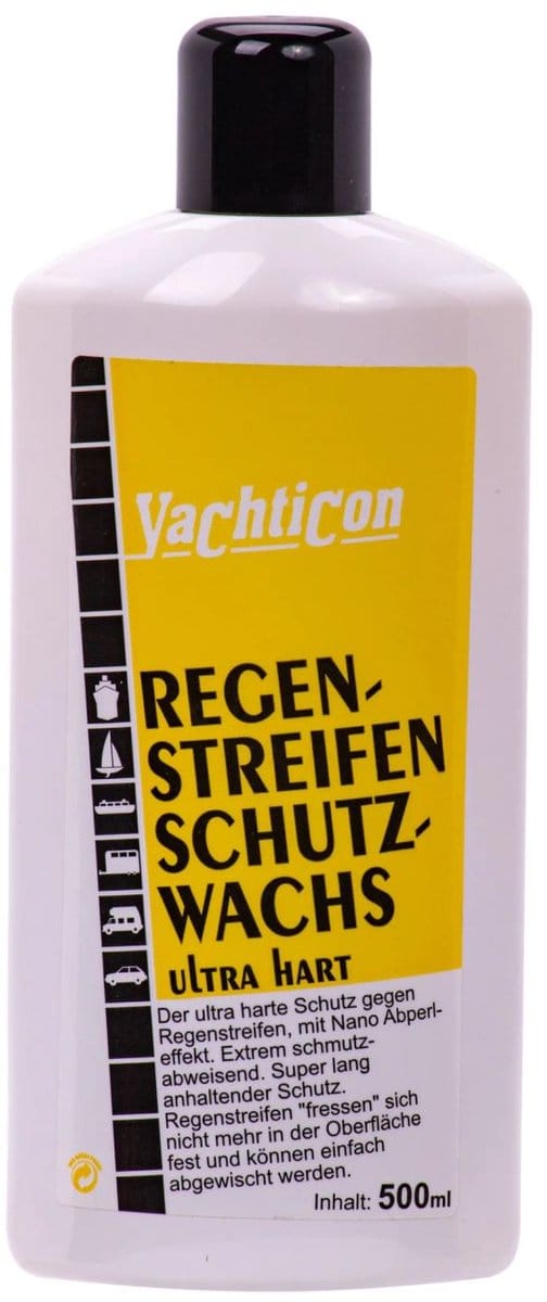 Boot wax 500 ml, ultra harde beschermwas, regenstrepen verwijderen