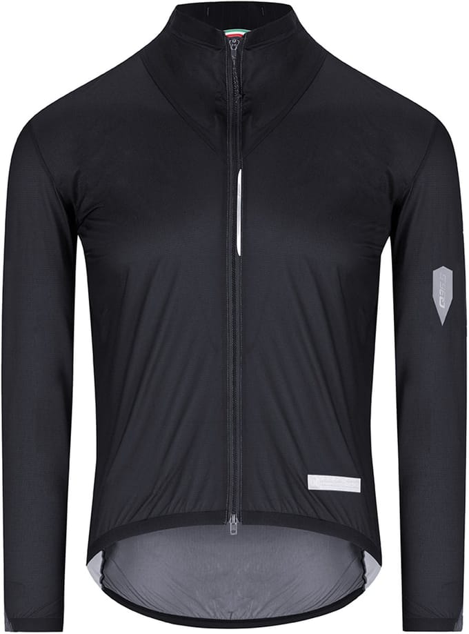 Q36.5 Rain Shell Light Jas Zwart M Man