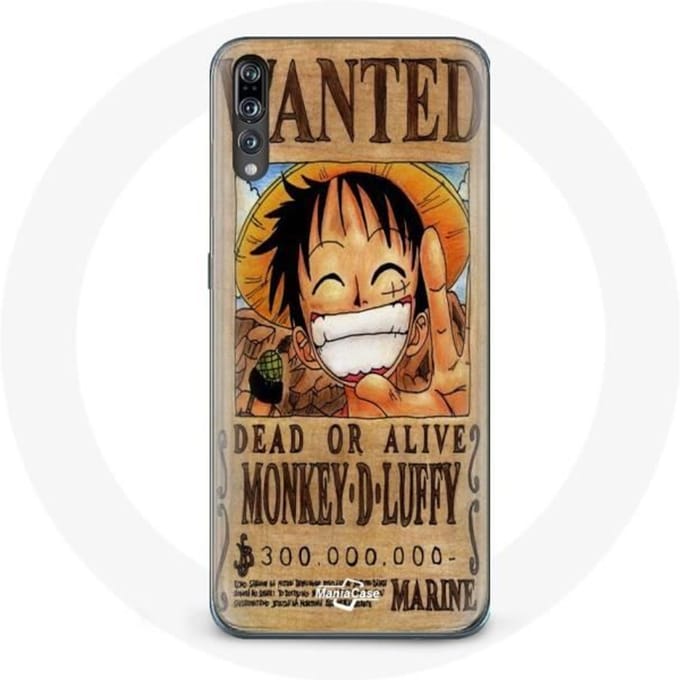 Coque pour Huawei p20 One Piece Manga Luffy affiche de recherche