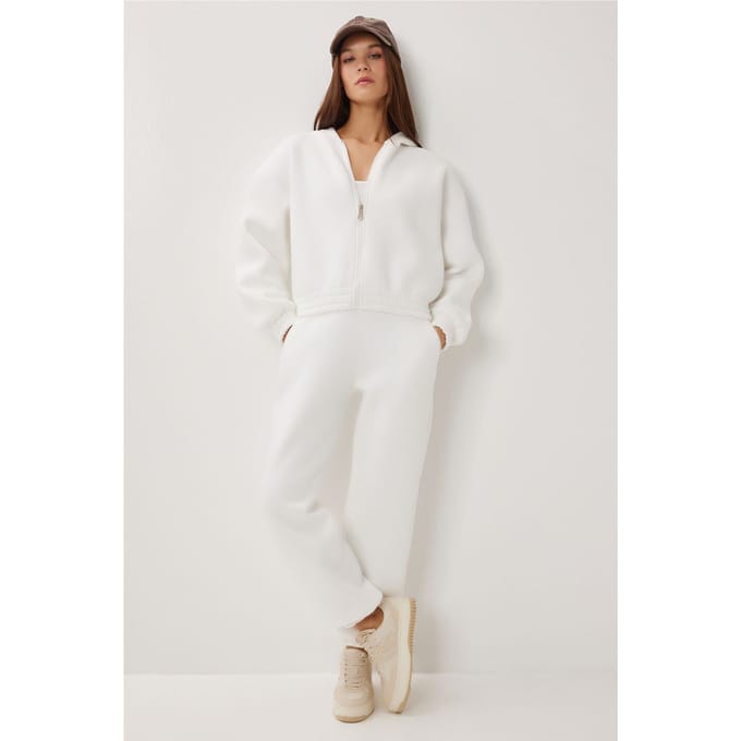Hooded Lange Mouw Twee-Stuk Coord Set