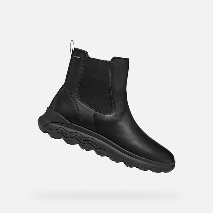 GEOX SPHERICA 4X4 ABX DAMES - ZWART - Maat 41
