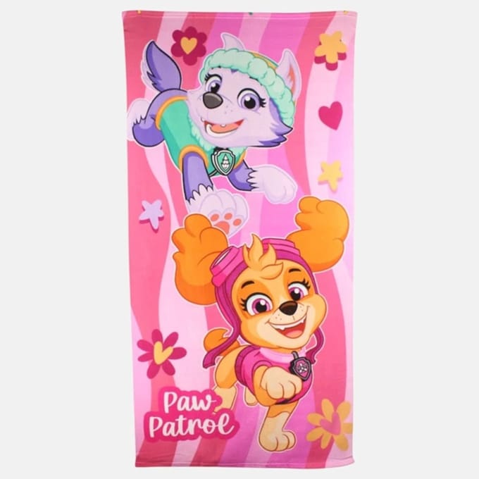 Paw Patrol handdoek 70 x 140 cm - polyester