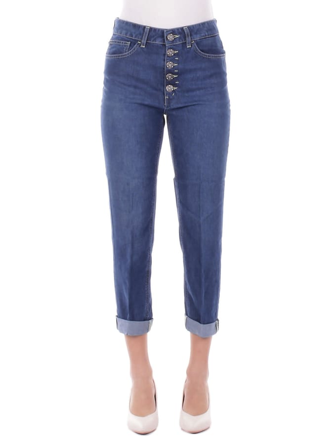 Dondup vrouw jeans dp268bdf0266d 800 Dondup jeans denim blauw