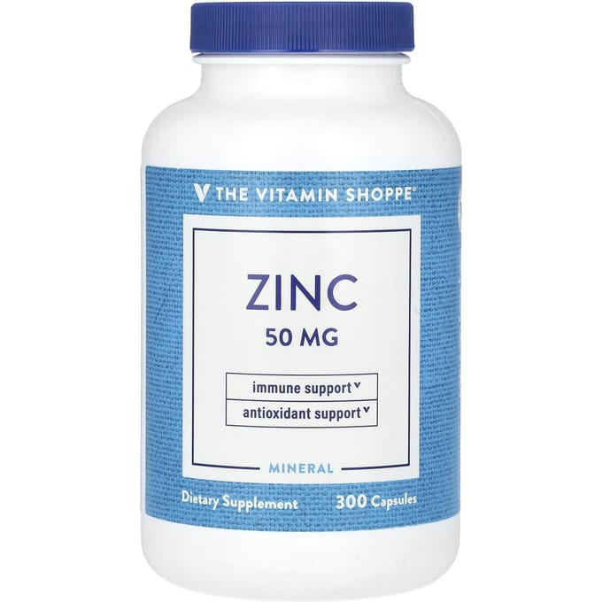 The Vitamin Shoppe, Zink, 50 mg, 300 capsules