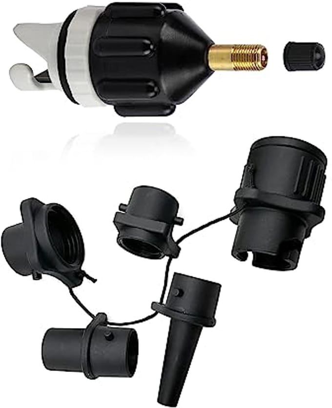 Multifunctionele Opblaasadapter voor boot en SUP met 4 gassproeiers