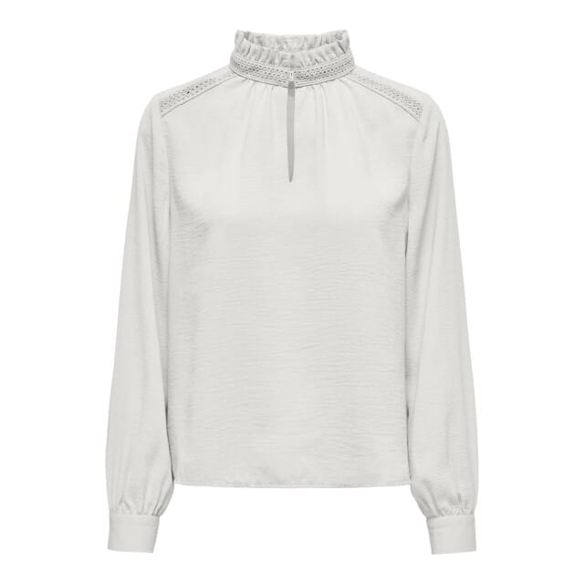 Jacqueline de Yong Rachel life l/s v-neck lace top