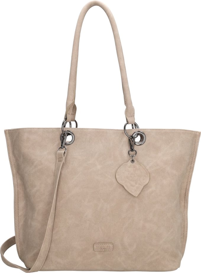 Beagles La Rambla Handtas Schoudertas Shopper - Tote Bag - Dames Tas - Lichttaupe