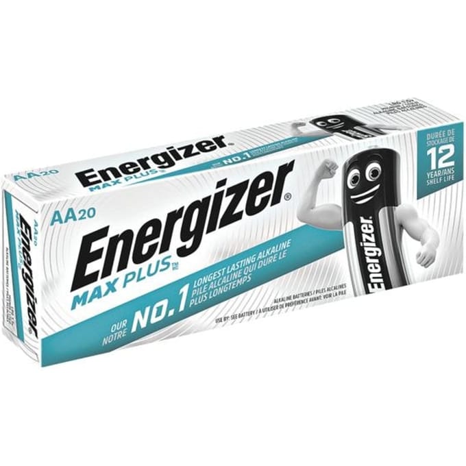 Pak met 20 batterijen »Max Plus« Micro / AA