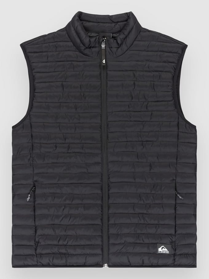 Quiksilver Scaly Sleeveless Bodywarmer zwart