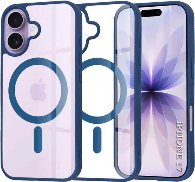 Techsuit MagSafe Pro - Hoesje - iPhone 17 - Blauw - MagSafe