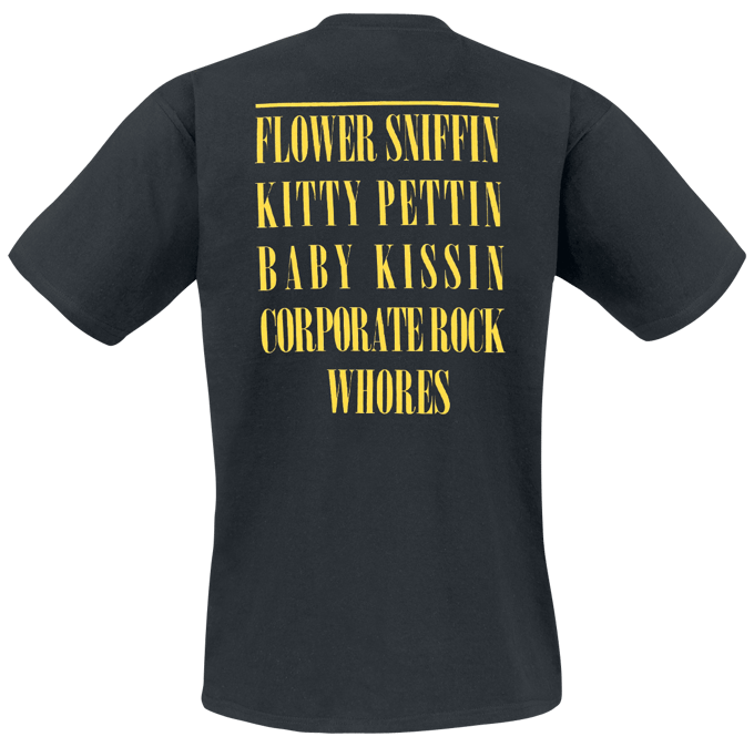 Nirvana T-shirt - Logo - S tot 5XL - voor Mannen - zwart