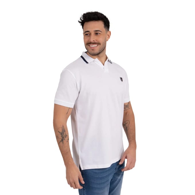 Katoenen piqué polo Camberabero