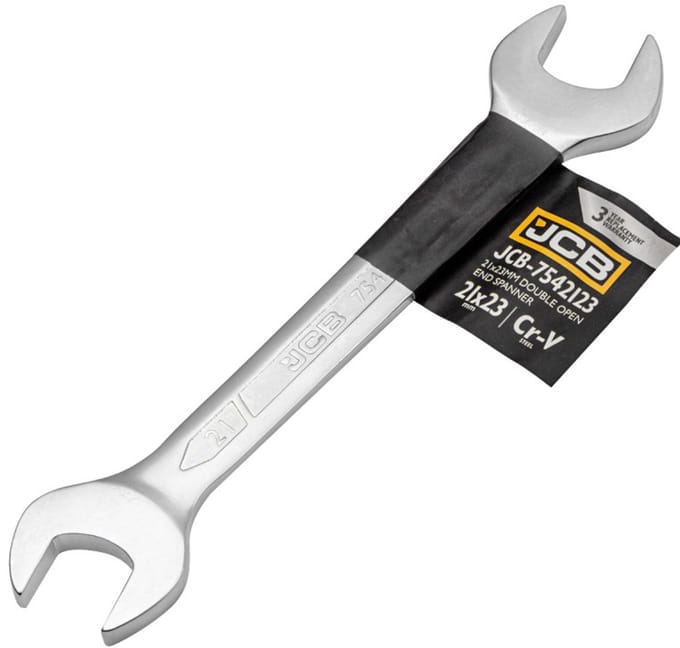 JCB - Dubbele Steeksleutel - 21x23 mm - Cr-V
