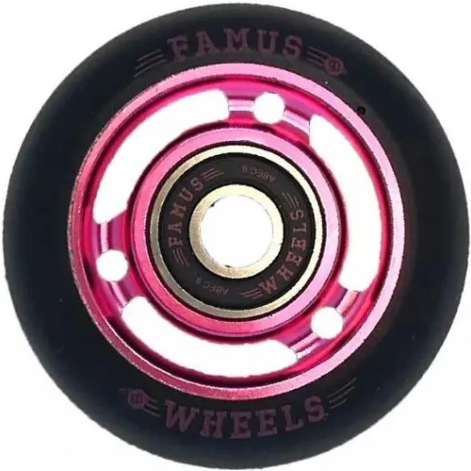 Set van 4 rollerwielen Famus Wheels 92A