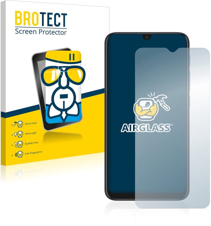 Screenprotector voor Motorola Moto E7i Power Beschermglas transparant