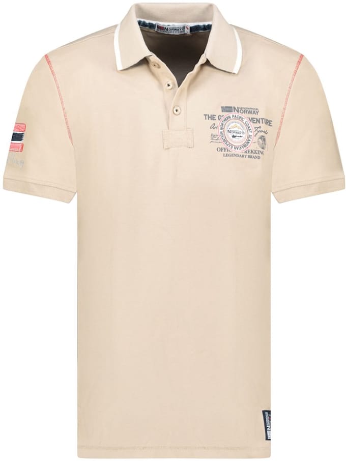 Geographical Norway Expedition Polo Kilsvik Beige - L