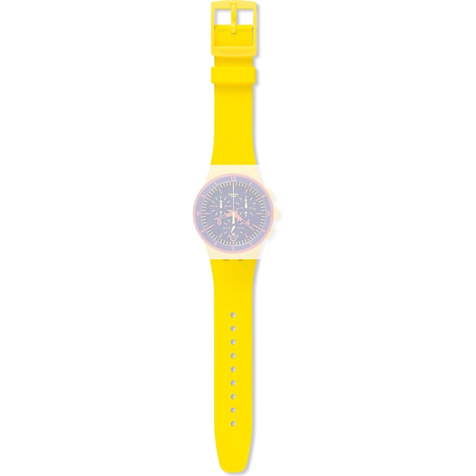 Swatch Plastic - New Chrono - SUS ASUSJ400 SUSJ400 Glowloom Horlogeband
