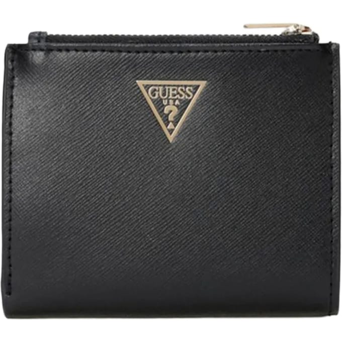 Guess Miriam Trifold Dames Portemonnee - Zwart - PU