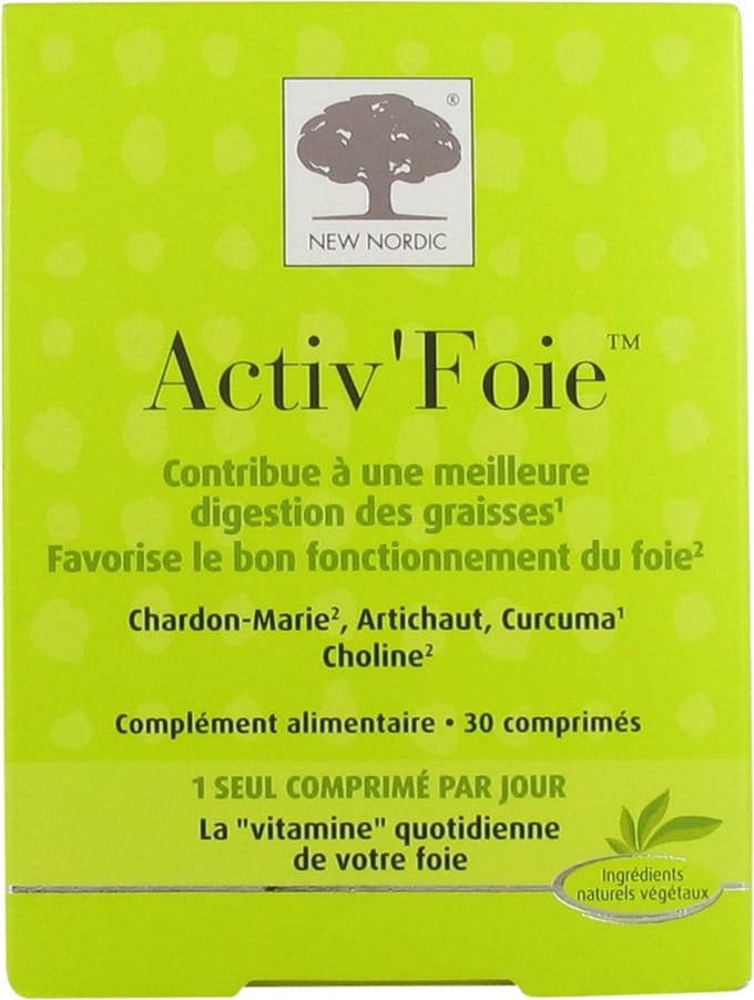 New Nordic Activ'Foie 30 Tabletten