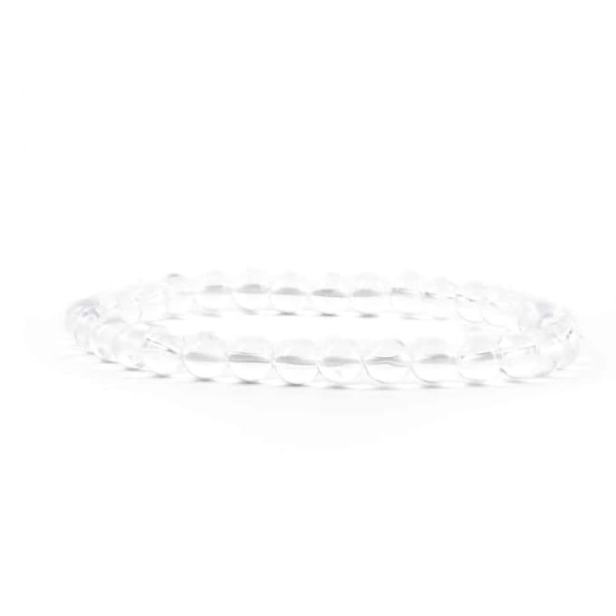 Stones & Bones® - Bergkristal powerbead armband