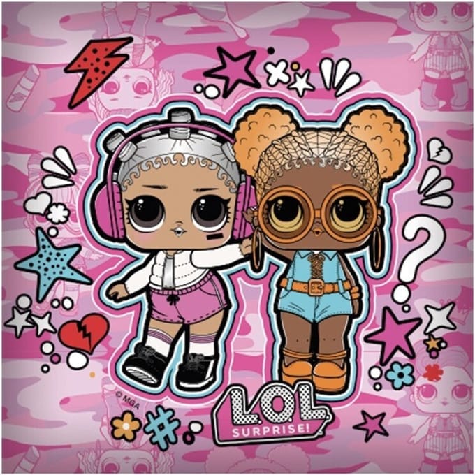 L.o.L Surprise sierkussen best friends - 35X 35Cm