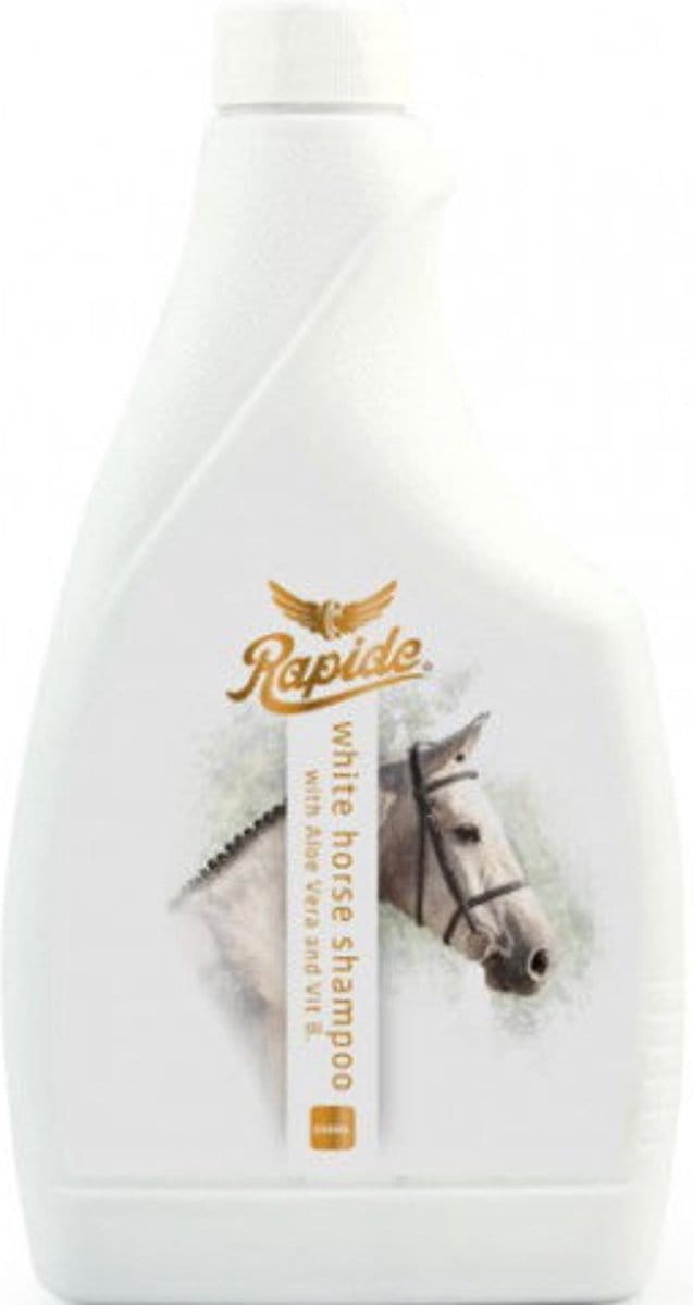 Rapide Shampoo voor witte paarden - 500 ml - glans & vuilafstotend