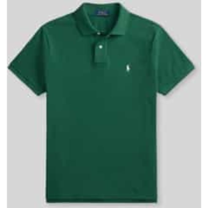 slim fit poloshirt van puur katoen