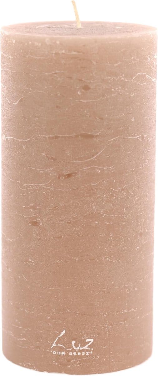 Rasteli Luz Your Kaars Cilinder Roze D 9 cm H 19 cm