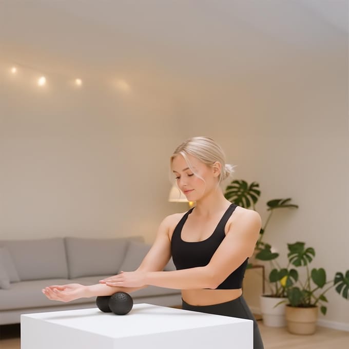 Vitolog 5-delige Massage Set: Roller, Duoball, Bal, Kegel & Egel