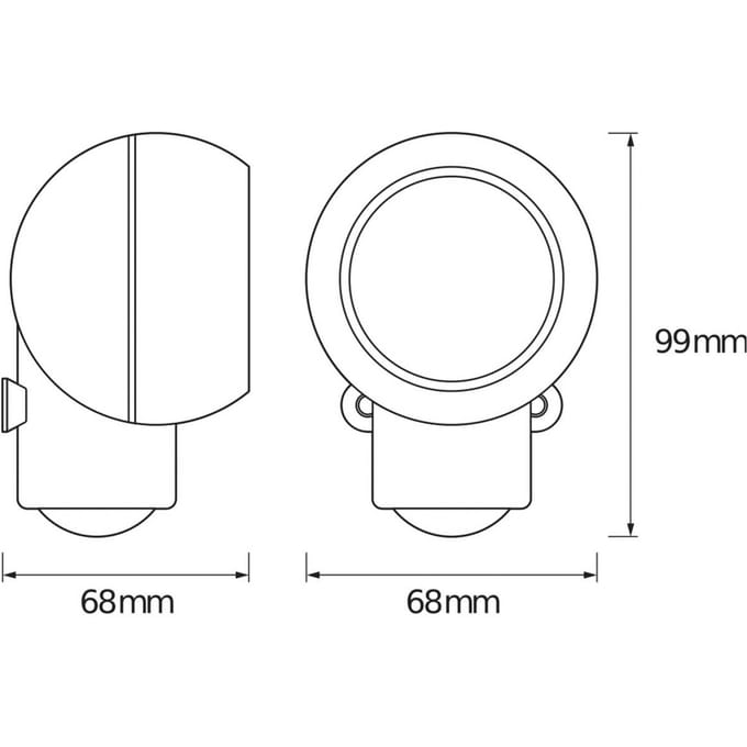 OSRAM HOMELIGHTING SPYLUX White 4099854531330 LED-nachtlamp LED