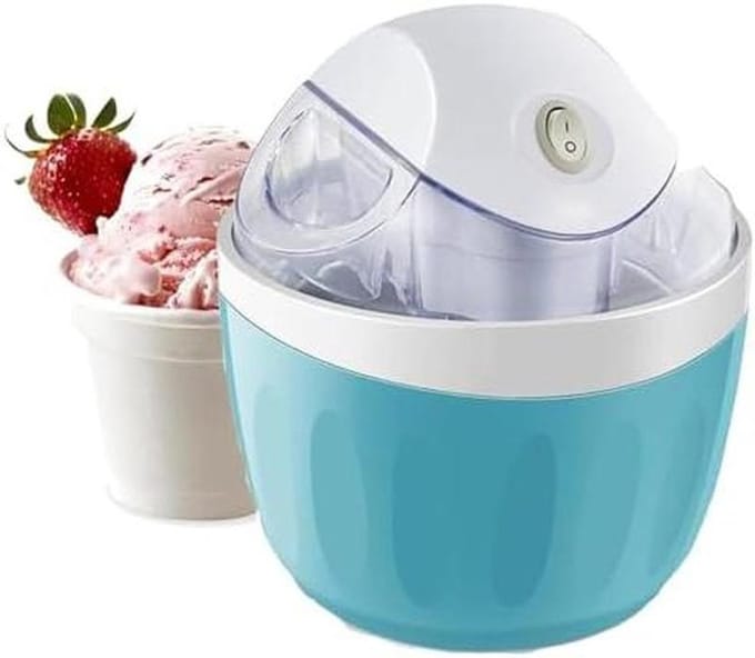 Mini IJs machine - Dessert Maker - Zelf IJs Maken - Compact en Draagbaar - 500 ml - Groen
