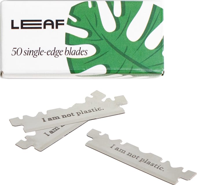 Leaf Shave Single Edge Mesjes 50 Stuks