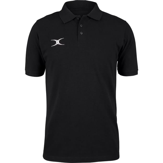 Gilbert Quest Polo Snr Zwart - Extra Small