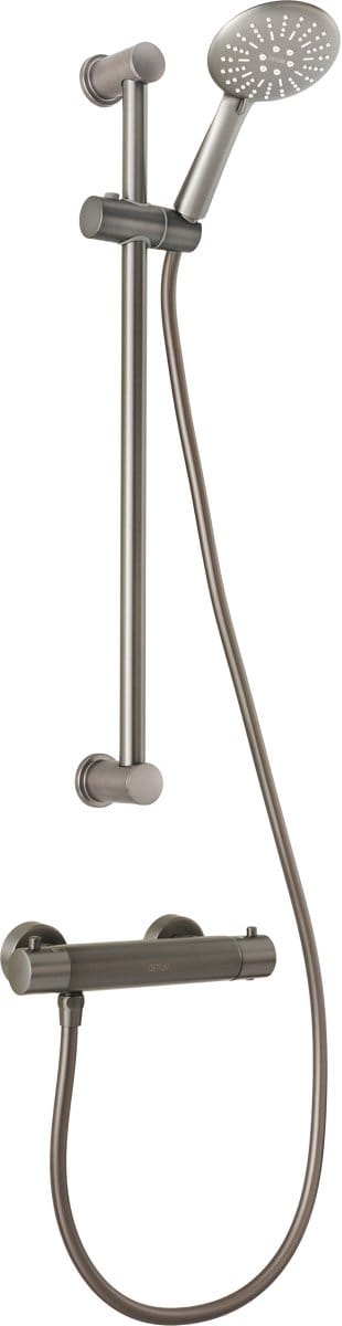 Delfi - Handdouche met Glijstang - Gun Metal