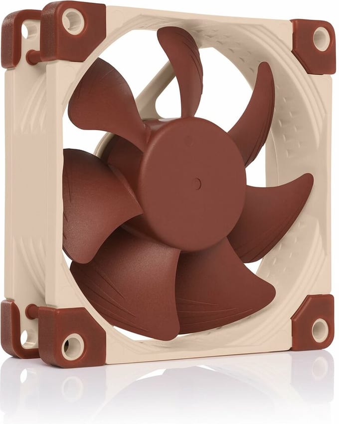 Noctua Noctua NF-A8 PWM Lüfter - 80mm PC-ventilator Bruin (b x h x d) 80 x 80 x 25 mm