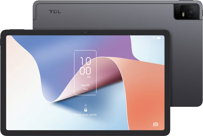 TCL NXTPAPER 11 - 128 GB - Wifi - Full Colour Paper tablet - e-Book - Grijs