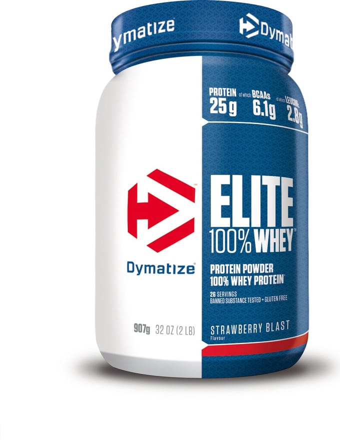 Elite Whey Protein - 907 g - Aardbei