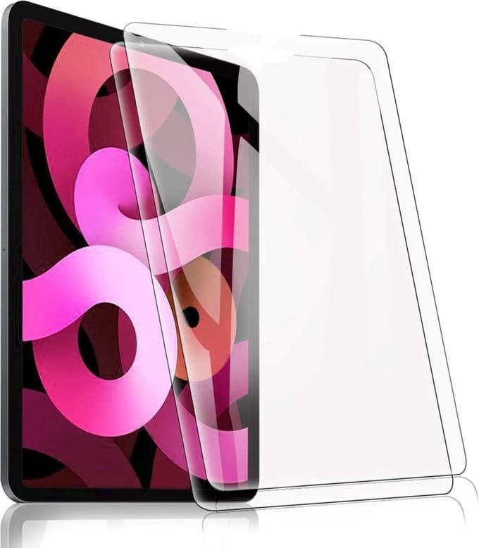 2 Pack Screen Protector Voor Apple iPad Air 4 2020 10.9 & iPad Pro 11 2020/2018, Tempered Glass