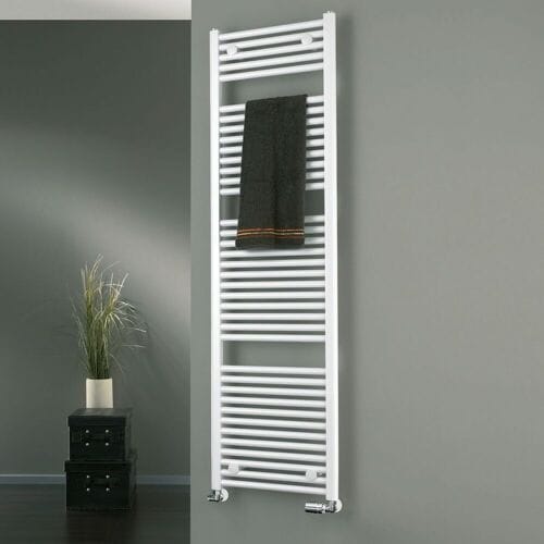 HSK Line bathroom radiator 75 x 177.5 cm, connection left and right below 807178-04