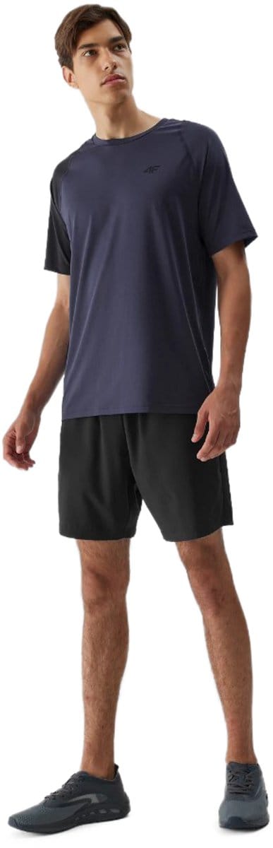 4F Heren Sportshorts Snel Droog Zwart XL