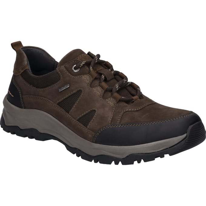 Josef Seibel LEROY 50 - CasualHeren sneakersHeren veterschoenVrije tijdsschoenen - Kleur: Bruin - Maat: 41