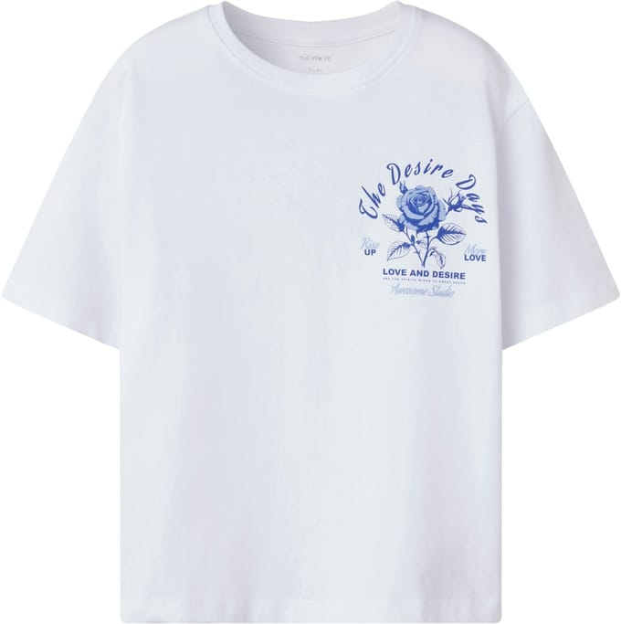 NAME IT - NKFHOMINU SS NREG TOP BOX - Meisjes - T-shirts