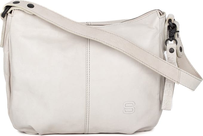 Leren Schoudertas - River - Taupe