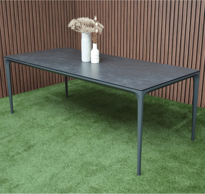 Tuintafel Vienna Antraciet 200cm Dining Eettafel - 8200A